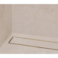 DIY Outlet Brushed Gold Tile Insert